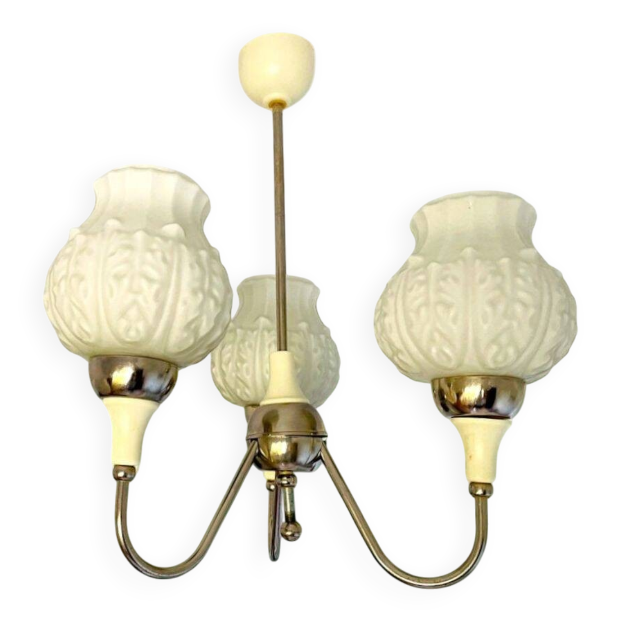 Mid Century Modern 3-light chandelier