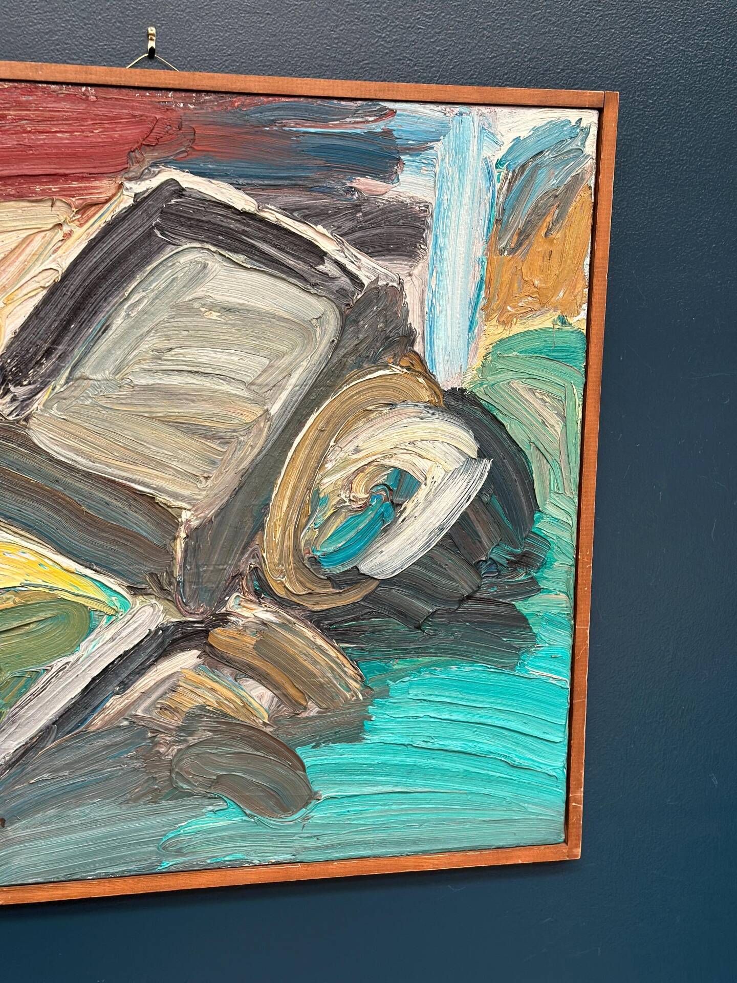 Swedish Oil on Panel – “Måndagskänsla” by Rune Nilsson – Signed