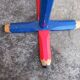 Porte-manteau crayon enfant