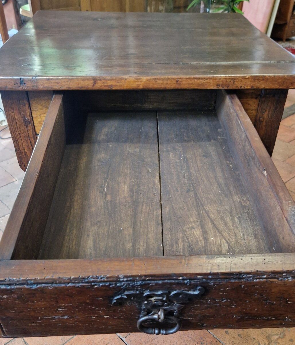 Table en chêne, début XIXe