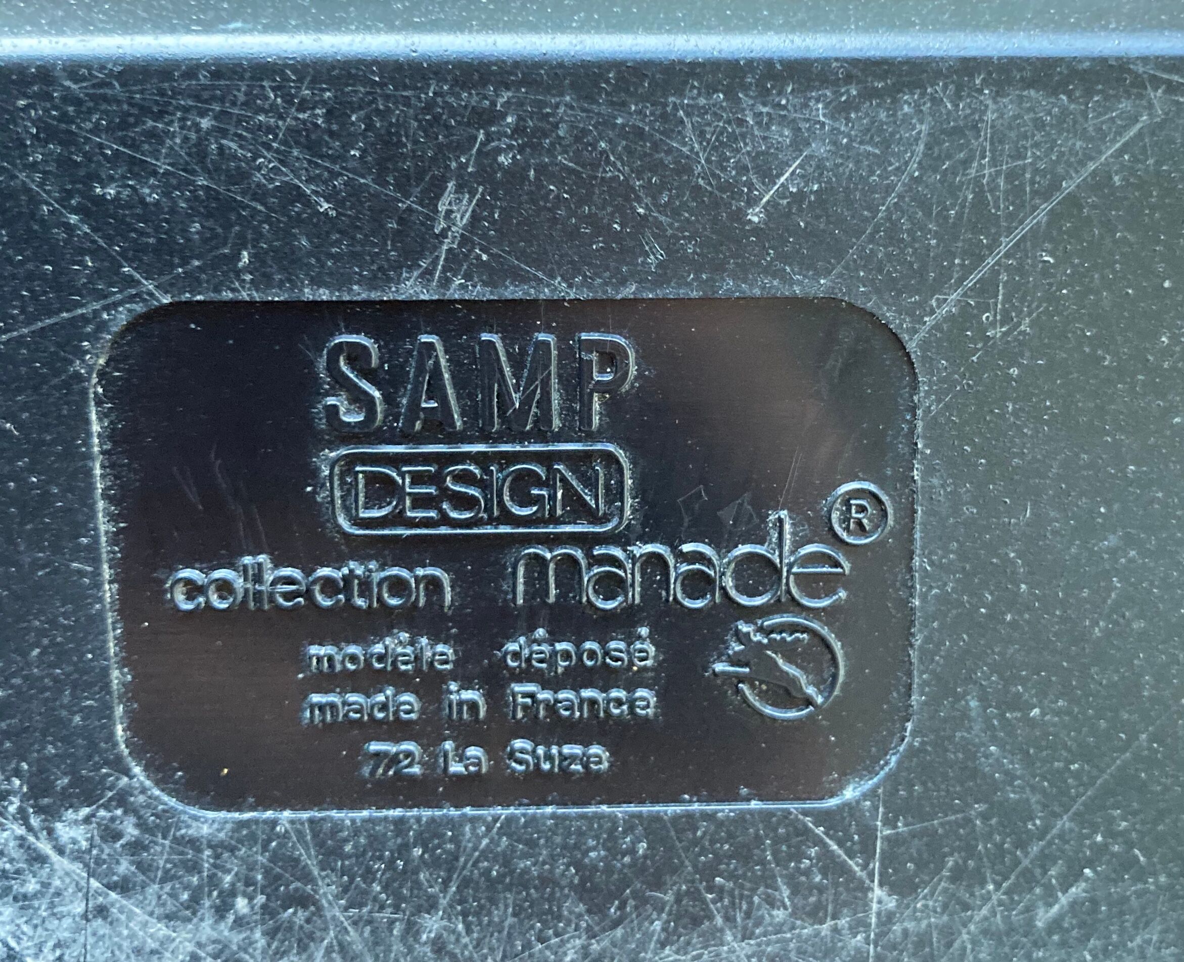 Model lamp Manade Samp design Jean René Talopp 1970