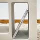 Concrete shelf - Length 100 cm - 4 niches - Mineral n°1