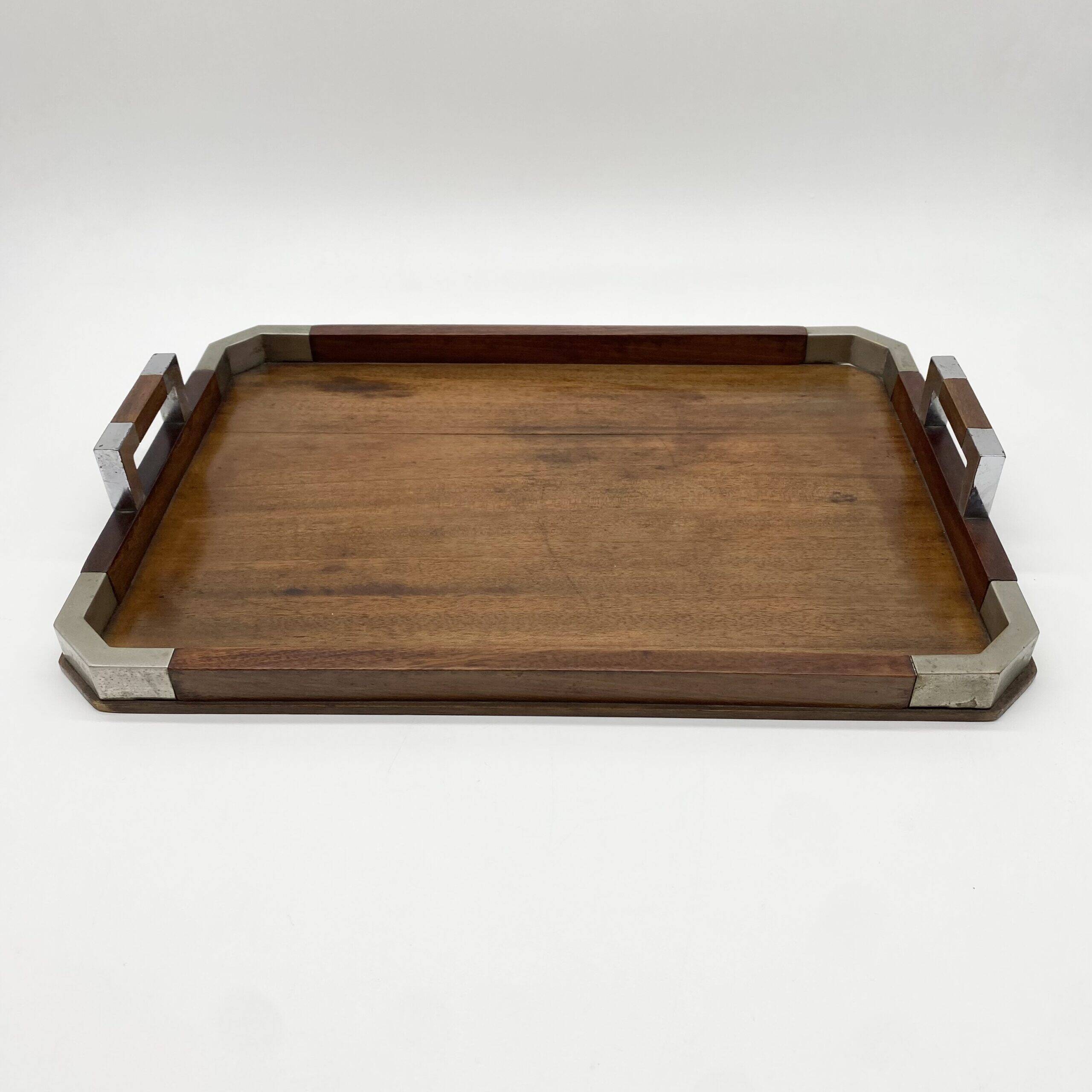 Art Deco wooden plateau – 1930s