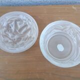 ART DECO Heinrich Hoffmann Box in Pressed Molded Glass Les Naiades Boh