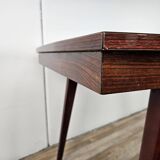 Table Mid Century en stratifié palissandre