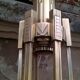 Bronze chandelier and brass art deco period