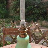 Set of 2 opaline lamps