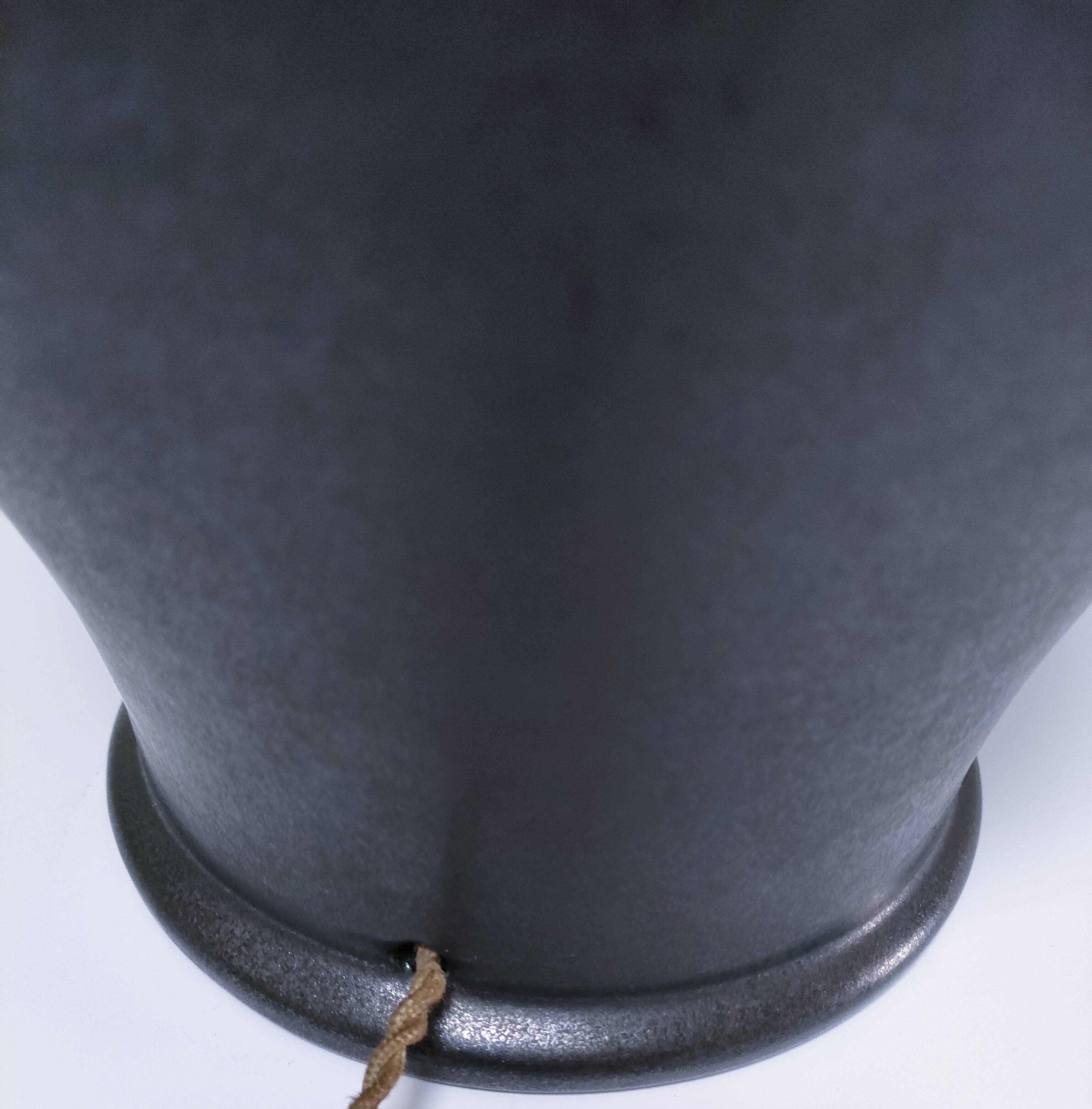 high ceramic lamp base lunetta vallauris h.47 cm