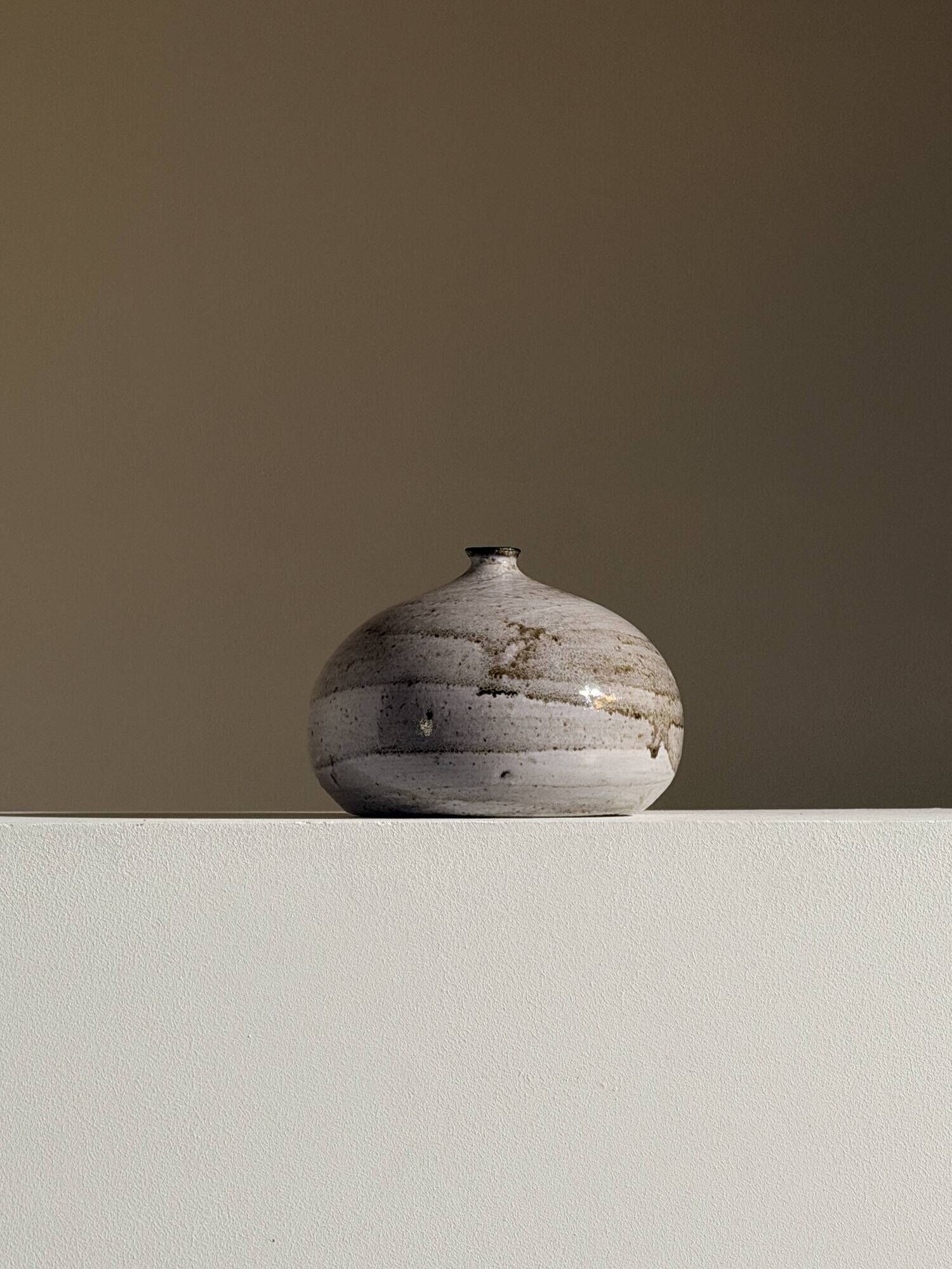 Stoneware vase, France, circa 1960