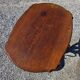 Thonet No. 1 curved wooden side table from the 19th century.