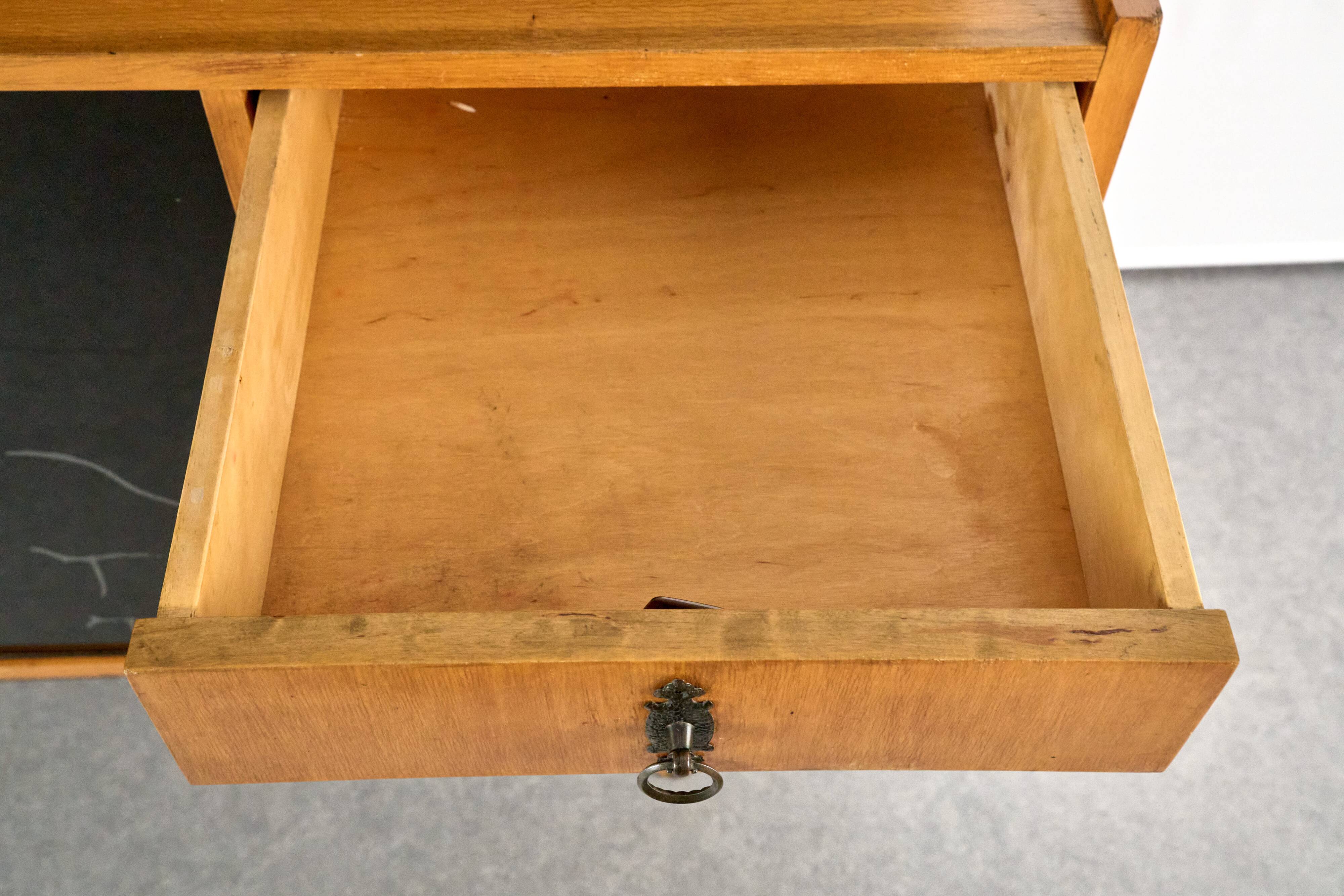 Midcentury Wooden Sideboard, Sześciolatka, Poland, 1969