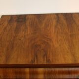 Sideboard from the 50s in burr walnut, stamped