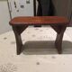 Mini teak bench