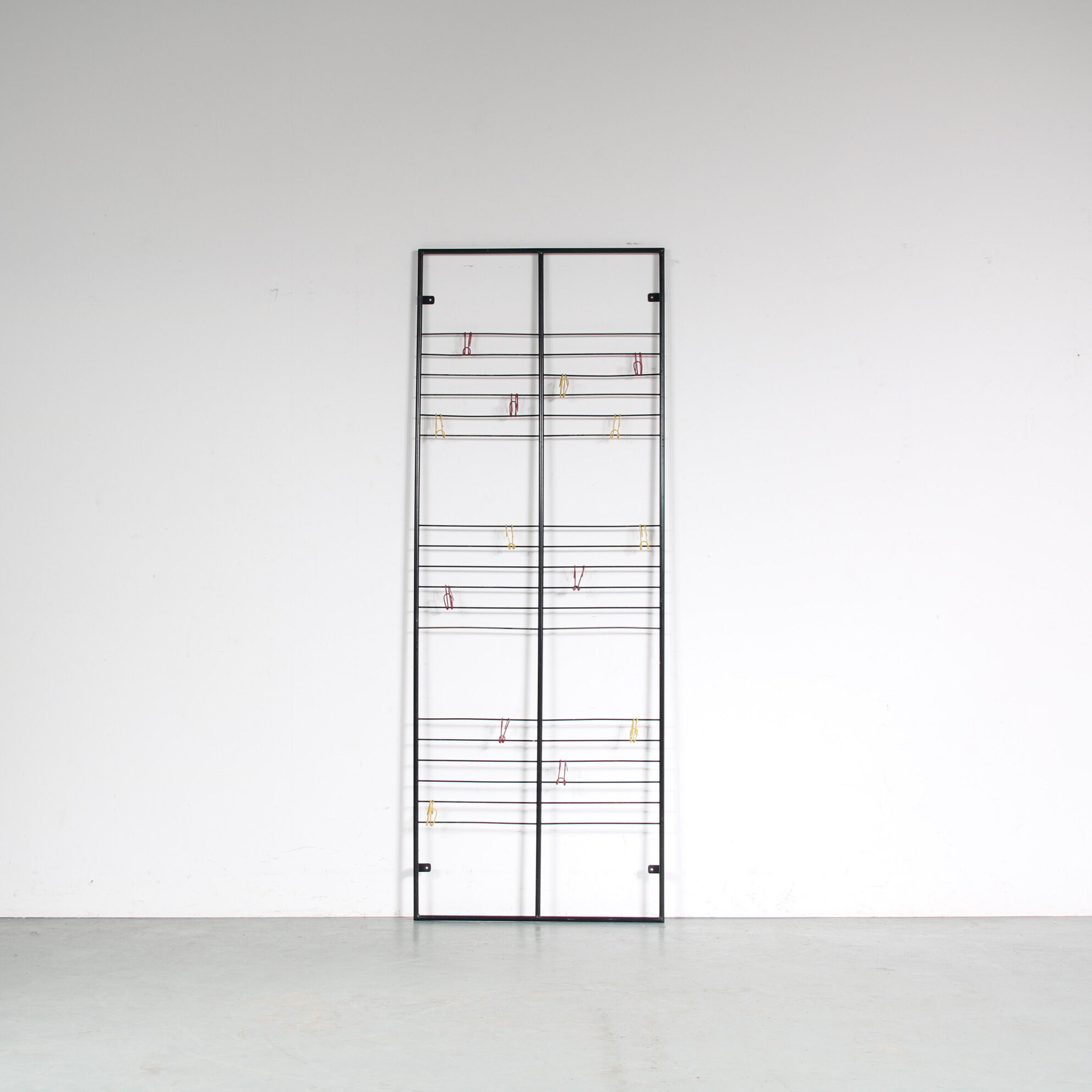 1950s Tone Ladder coat rack by Coen de Vries for Devo, Netherlands