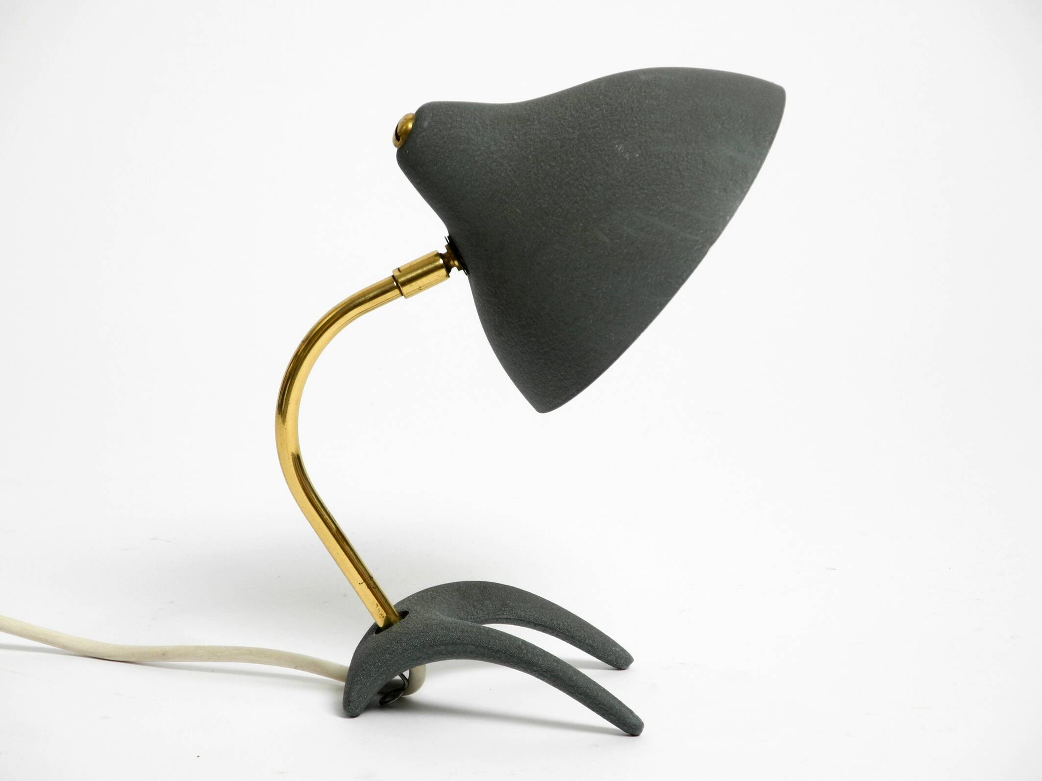 Small Mid Century crow's foot table lamp by Karl Heinz Kinsky for Cosack