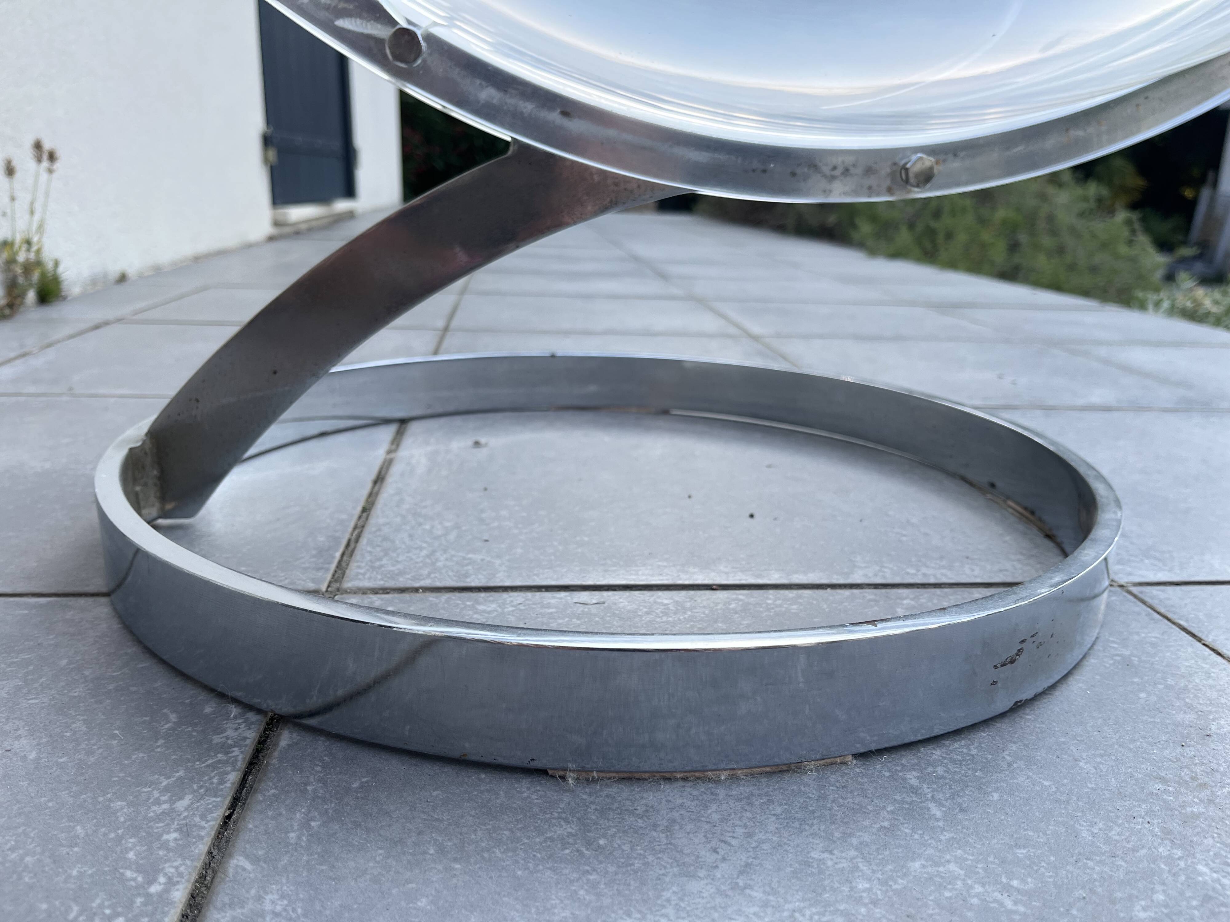 Pair of Armchairs model Sphere by Boris Tabacoff for MMM 1970