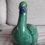 Large vintage ceramic duck