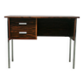 vintage rosewood & chrome desk