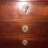 Louis XVI style bedside table from the nineteenth century.