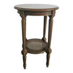 Guéridon ancien marqueté