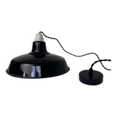 OLD ENAMELLED WORKSHOP SUSPENSION
