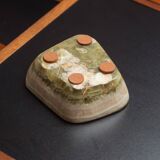 Vide-poche ou petit cendrier en onyx, 1970s