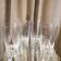 4 juice glasses suite long drink crystal size