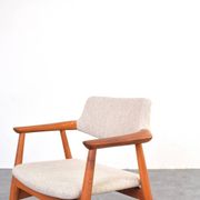 Mid-Century Danish Teak Chair by Svend Åge Eriksen for Glostrup, 1960s.