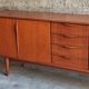 Teak sideboard by Johannes Andersen for Roche Bobois, 1960s