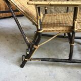 Antique chaise longue