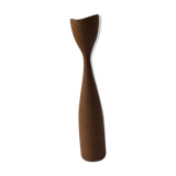 Scandinavian teak candlestick