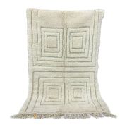 Berber rug in natural wool 200cm x 300cm