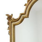 Miroir en feuille d'or Deknudt de style baroque