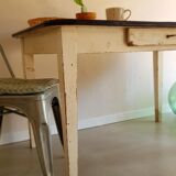 60s kitchen table in wood and formica