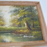 Landscape painting "benson" - oil on canvas