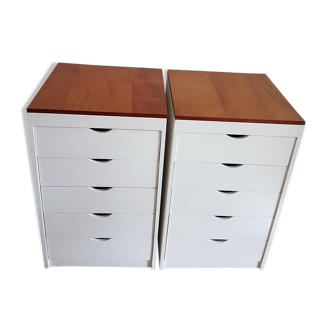Vintage wood carpentry boxes