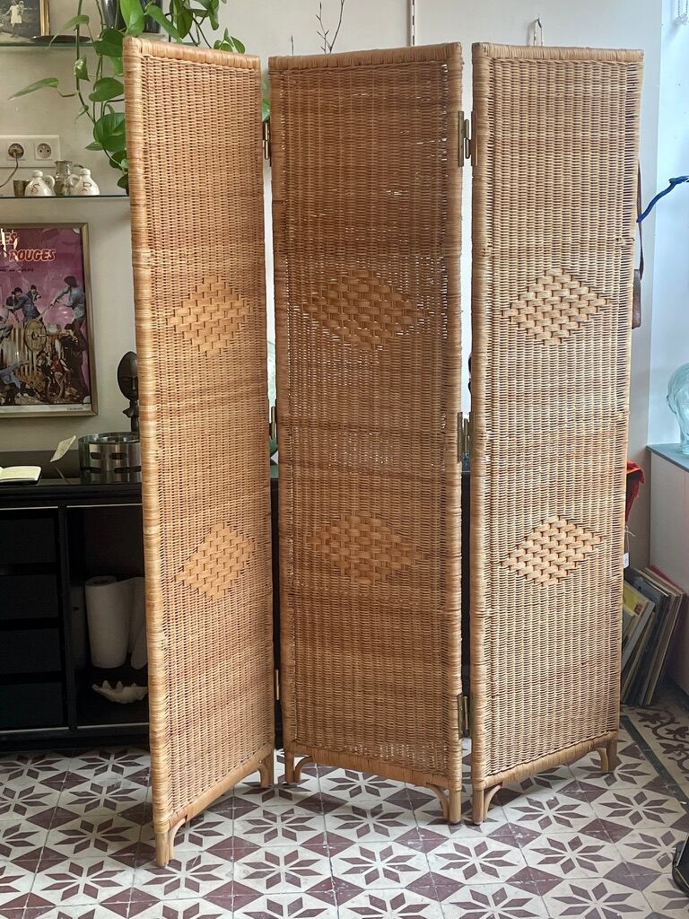 Wicker screen