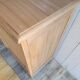Renovated 2-door old wooden sideboard