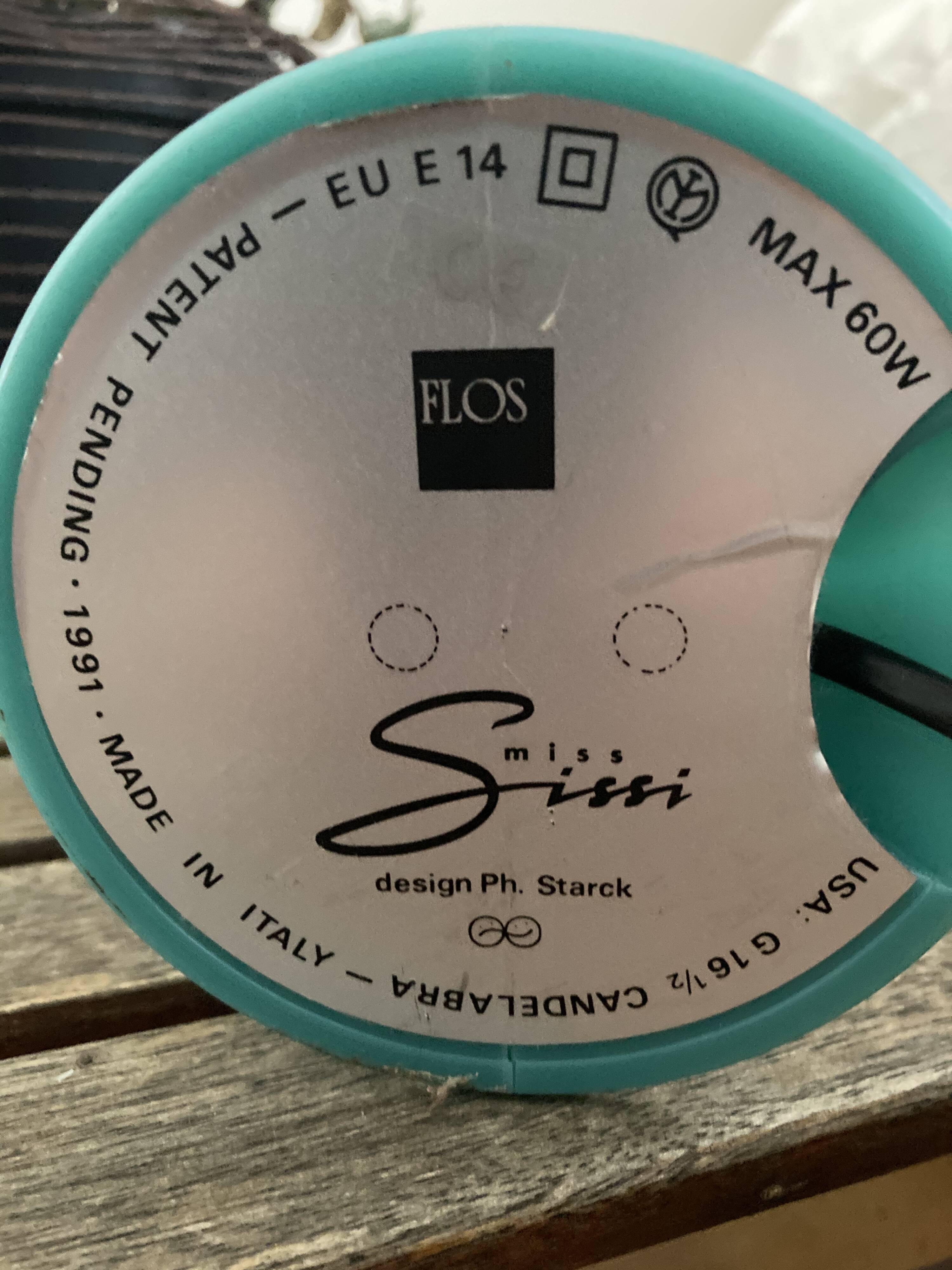 Mississippi Sissi designer Starck pose lamp for Flos