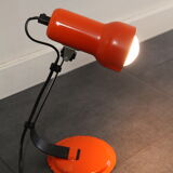 Vintage orange desk spot lamp 60"s