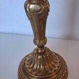 Pair of bronze candlesticks
