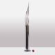 Stilnovo. Polished stainless steel floor lamp. 1970s. LS5913589A