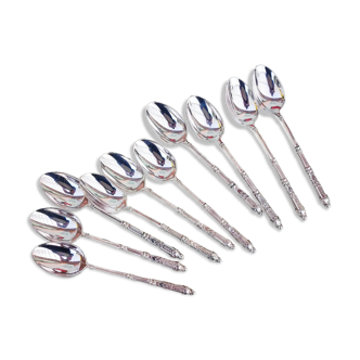 10 X silver plated teaspoons