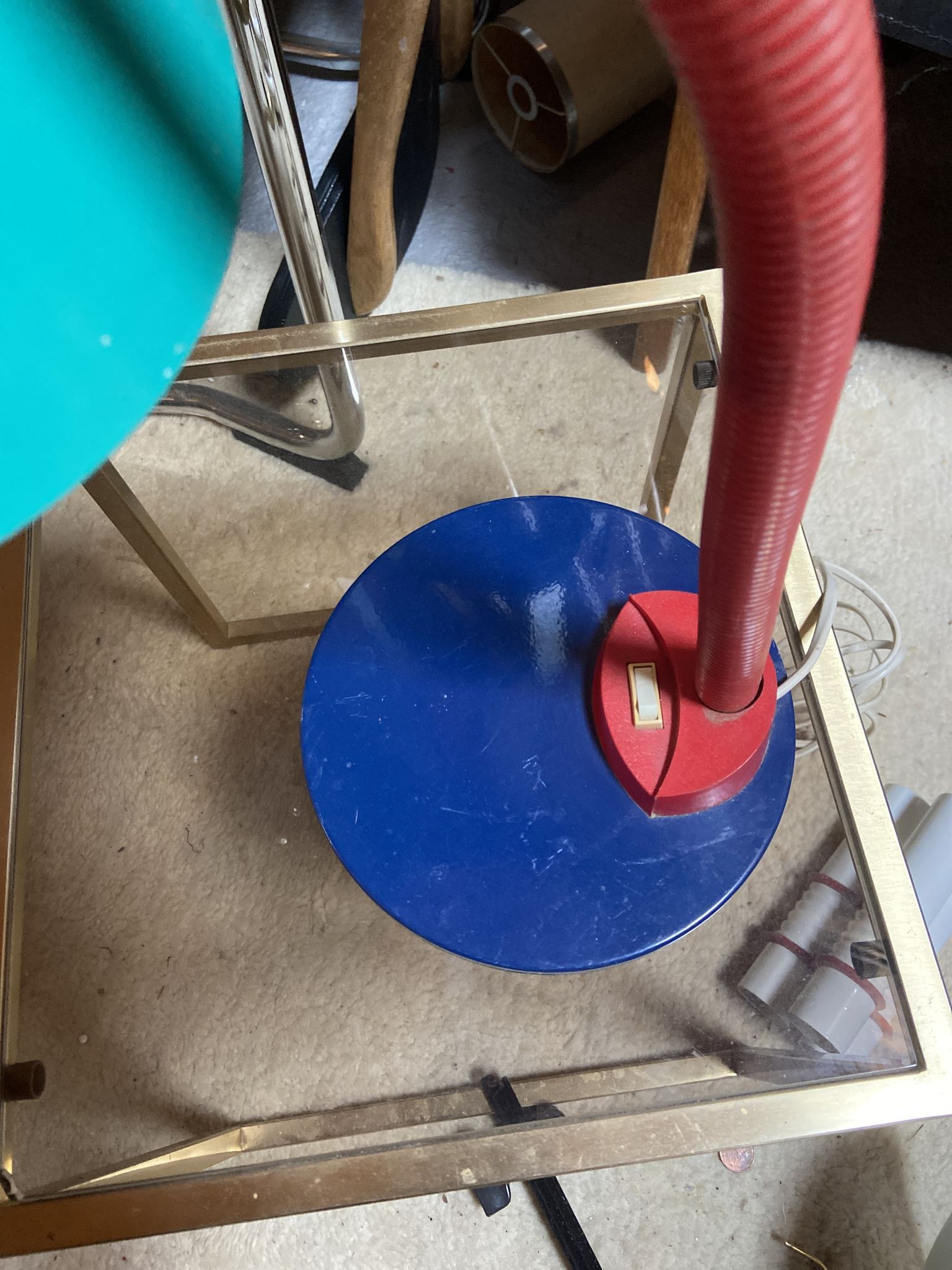 Lampe de bureau de Kyoji Tanaka pour Aluminor années 80
