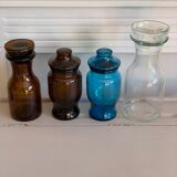Old glass bottles