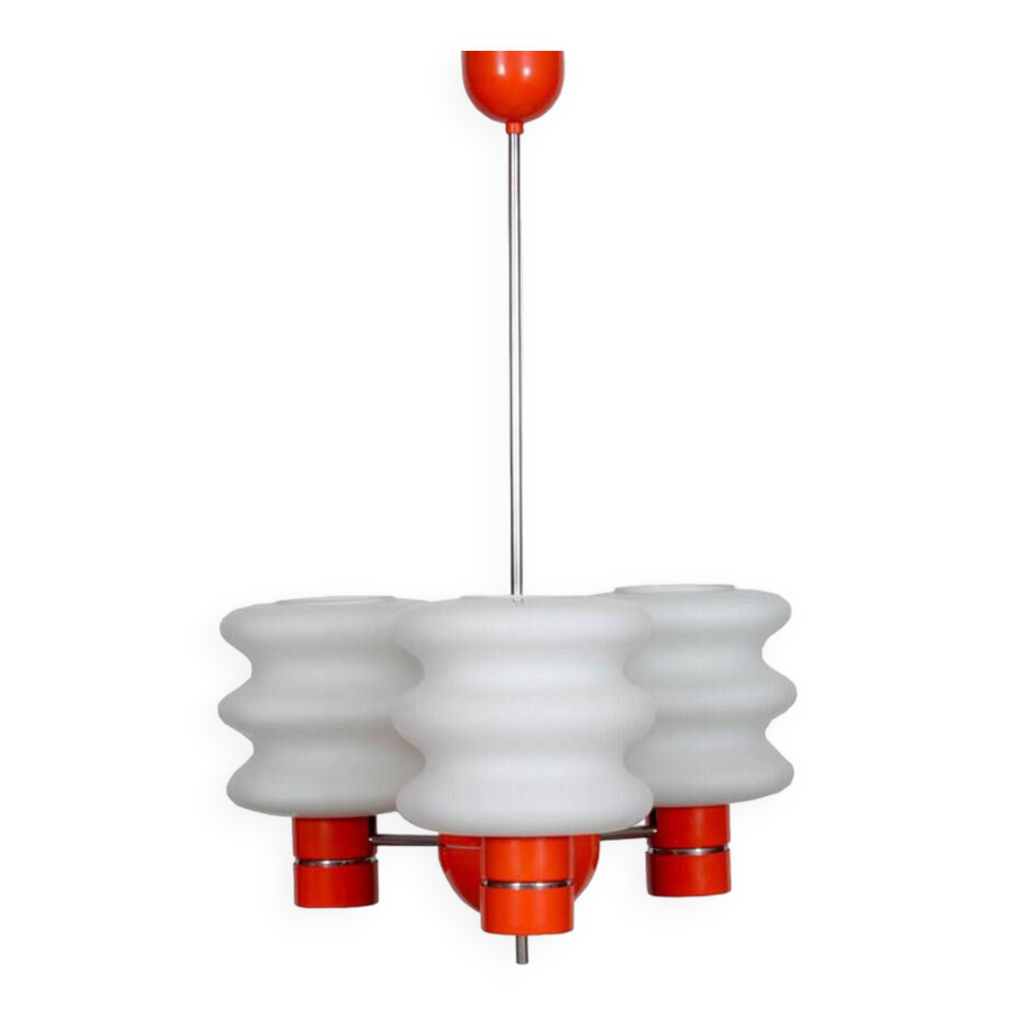 Suspension en verre éditée par Napako vers 1970