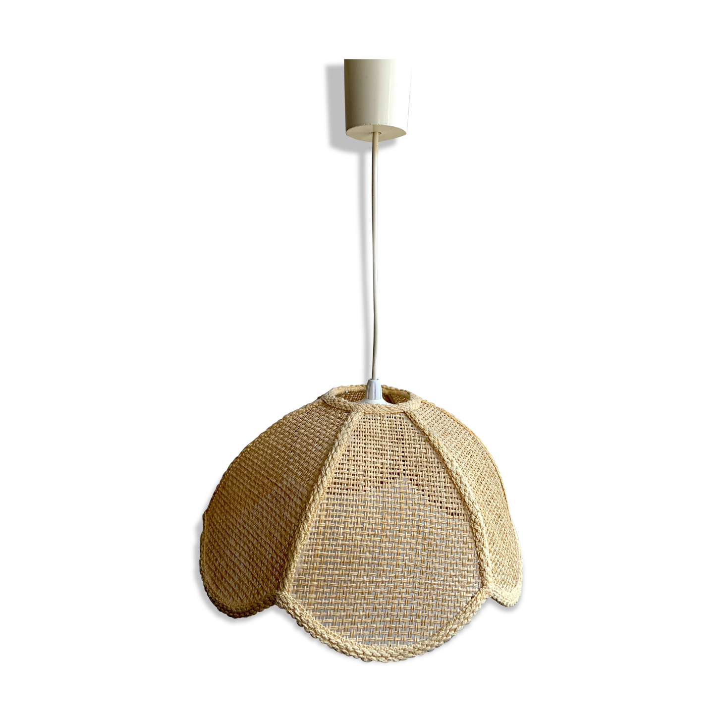 Suspension fleur vintage