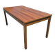 Table scandinave extensible en teck des années 60