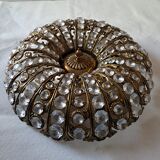 Golden ceiling lamp