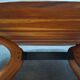 Oval dining table with organic design by Maurizio Marconato & Terr.